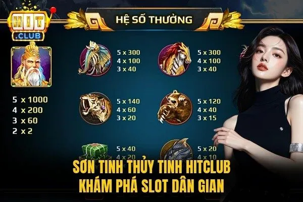 Sơn Tinh Thủy Tinh Hitclub | Khám Phá Slot Dân Gian 6 Sơn Tinh Thủy Tinh Hitclub